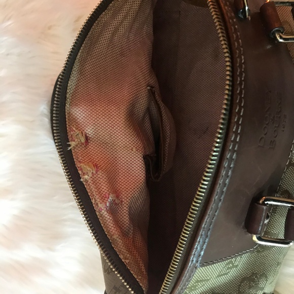 Dooney & Bourke Brown Handbag - Picture 7 of 8